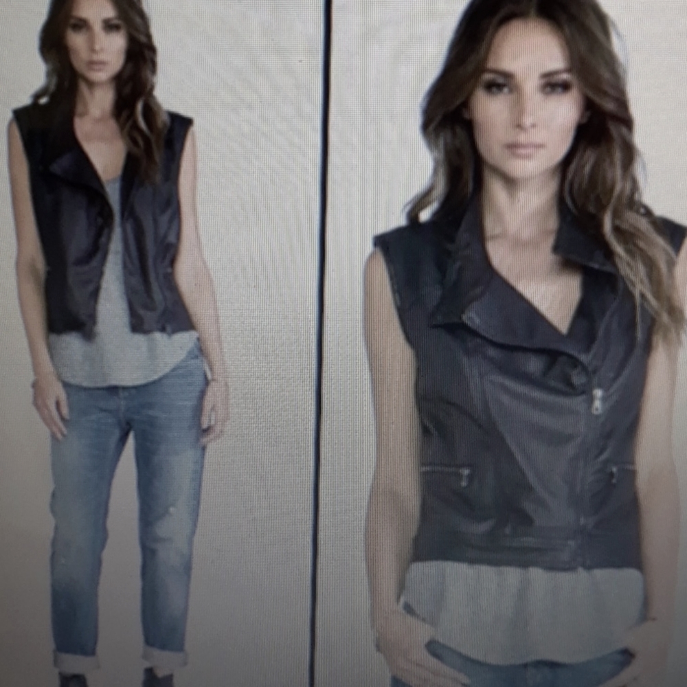 Rag&Bone..NWOT..LAMB LEATHER VEST